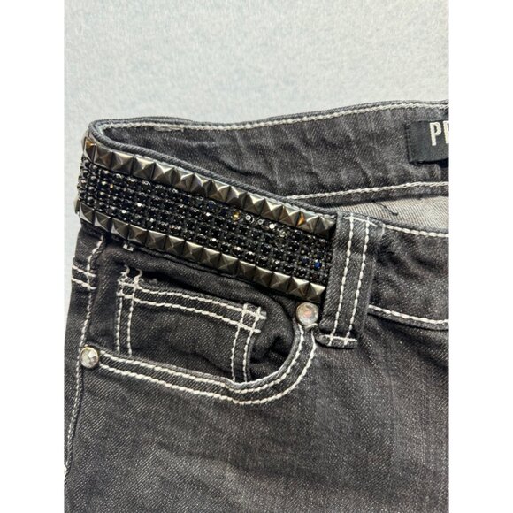 Premiere by Rue 21 Jeans Dark Wash Skinny Size 1/2 - Picture 3 of 11